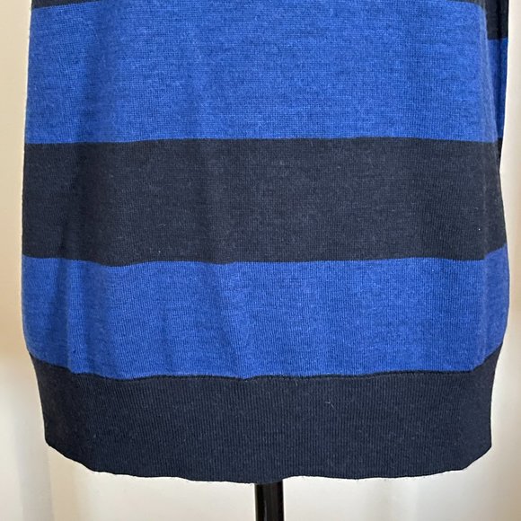* SOLD * - rugby stripe Merino knit shell - Picture 9 of 11
